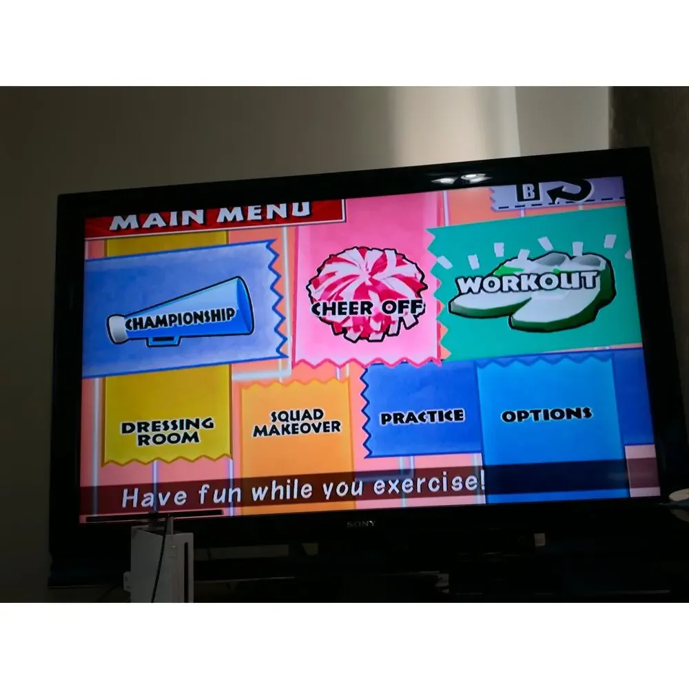 We Cheer Nintendo Wii CIB Complete With Manual